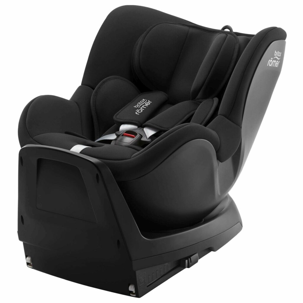 Siège auto Britax Römer Dualfix i-Size noir pivotant avec rotation 360° – comparatif 2026